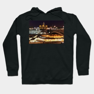 The Balmoral Hotel Edinburgh at Night - Scottland Hoodie